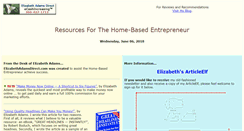 Desktop Screenshot of elizabethadamsdirect.com
